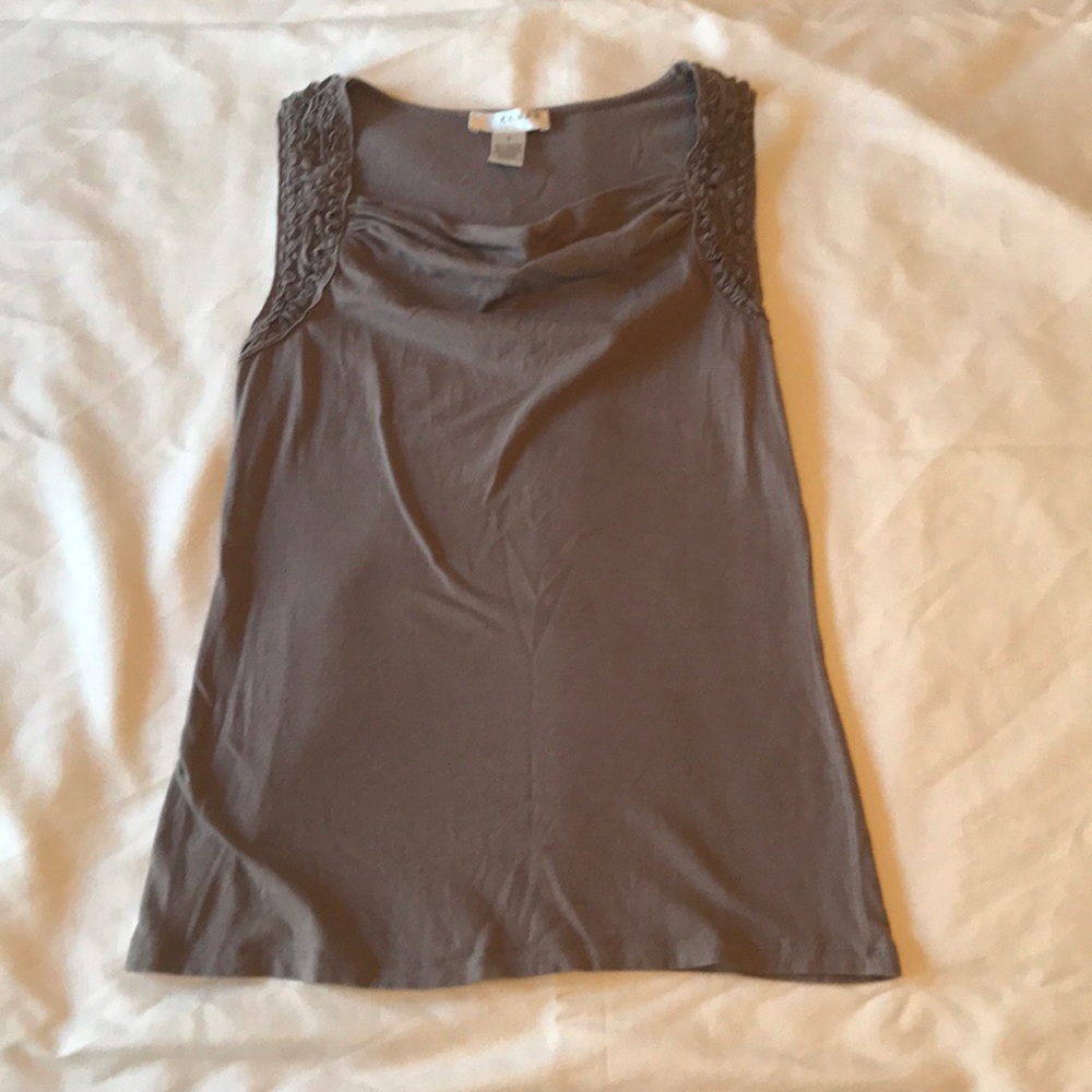 🌟Kenar Brown Tank, Size Small